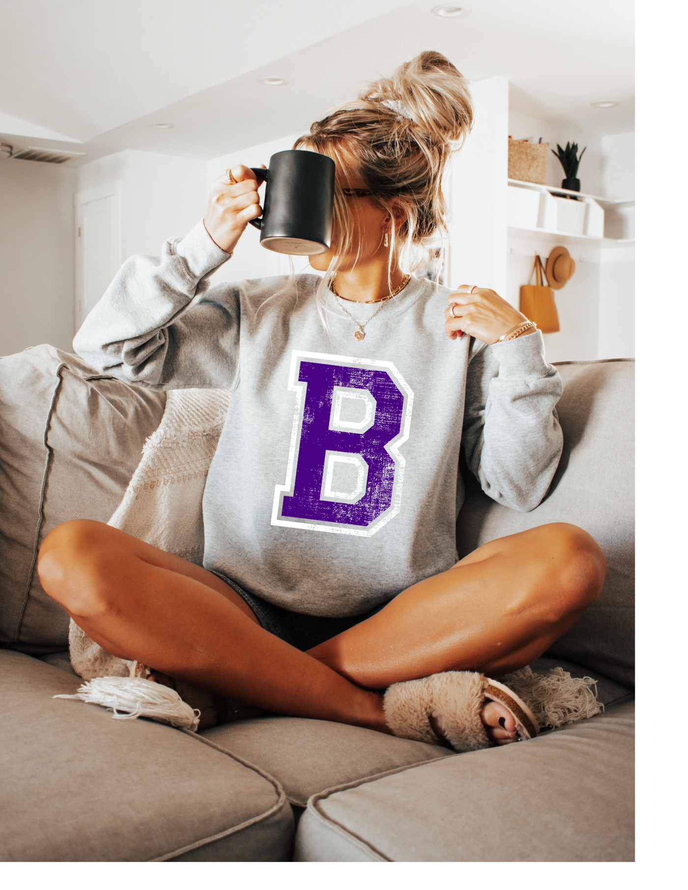 B Unisex Sweatshirt