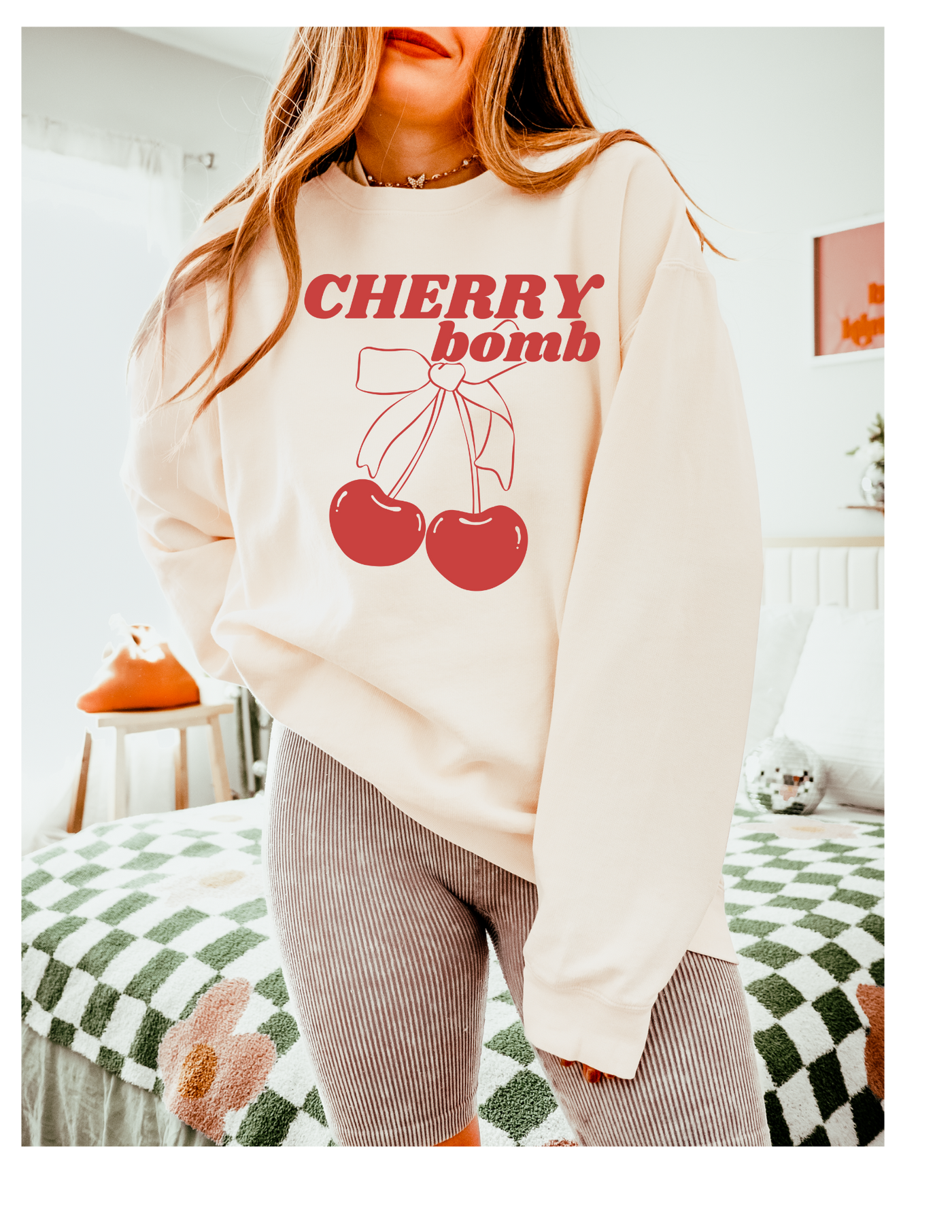 Cherry Bomb Unisex Sweatshirt