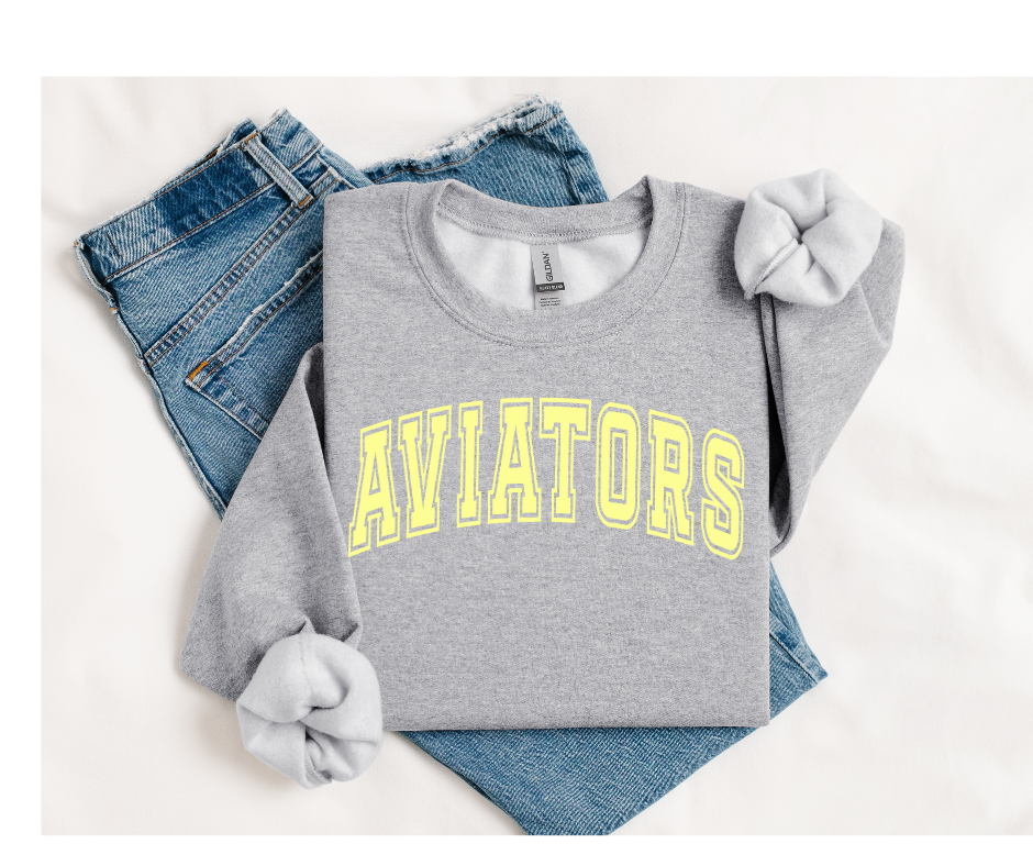 Yellow Aviators Unisex Sweatshirt