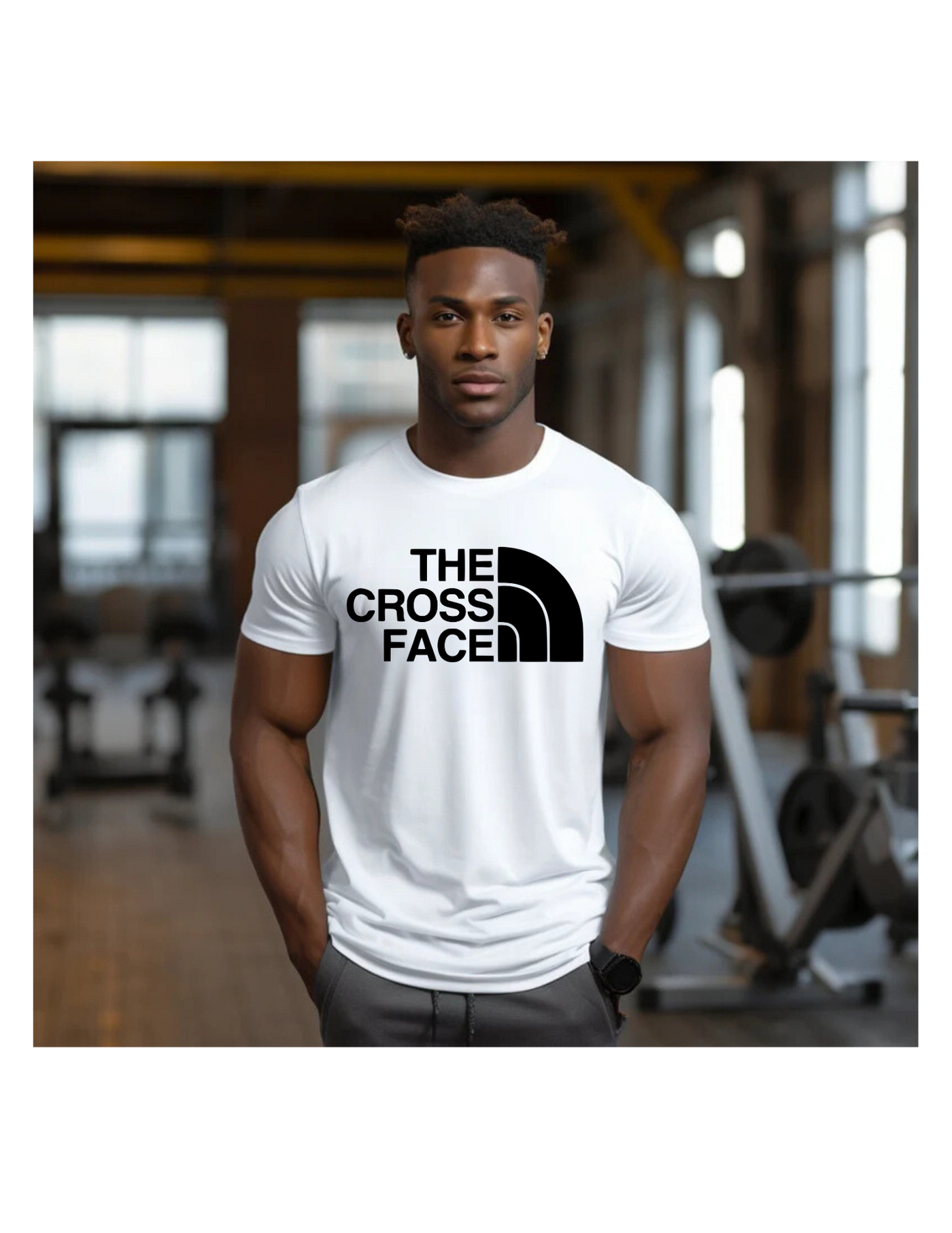 Cross Face Unisex t-shirt