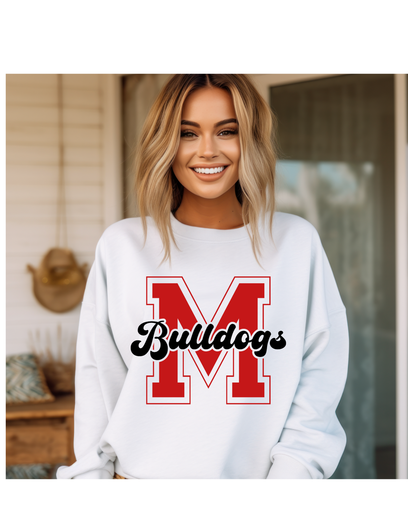 Milton Bulldogs Comfort Color Sweatshirt