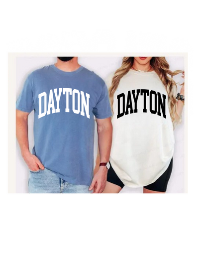 Dayton Unisex garment-dyed heavyweight t-shirt