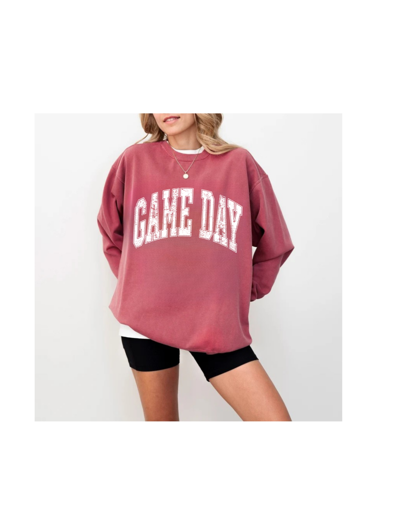 Game Day Unisex garment-dyed sweatshirt