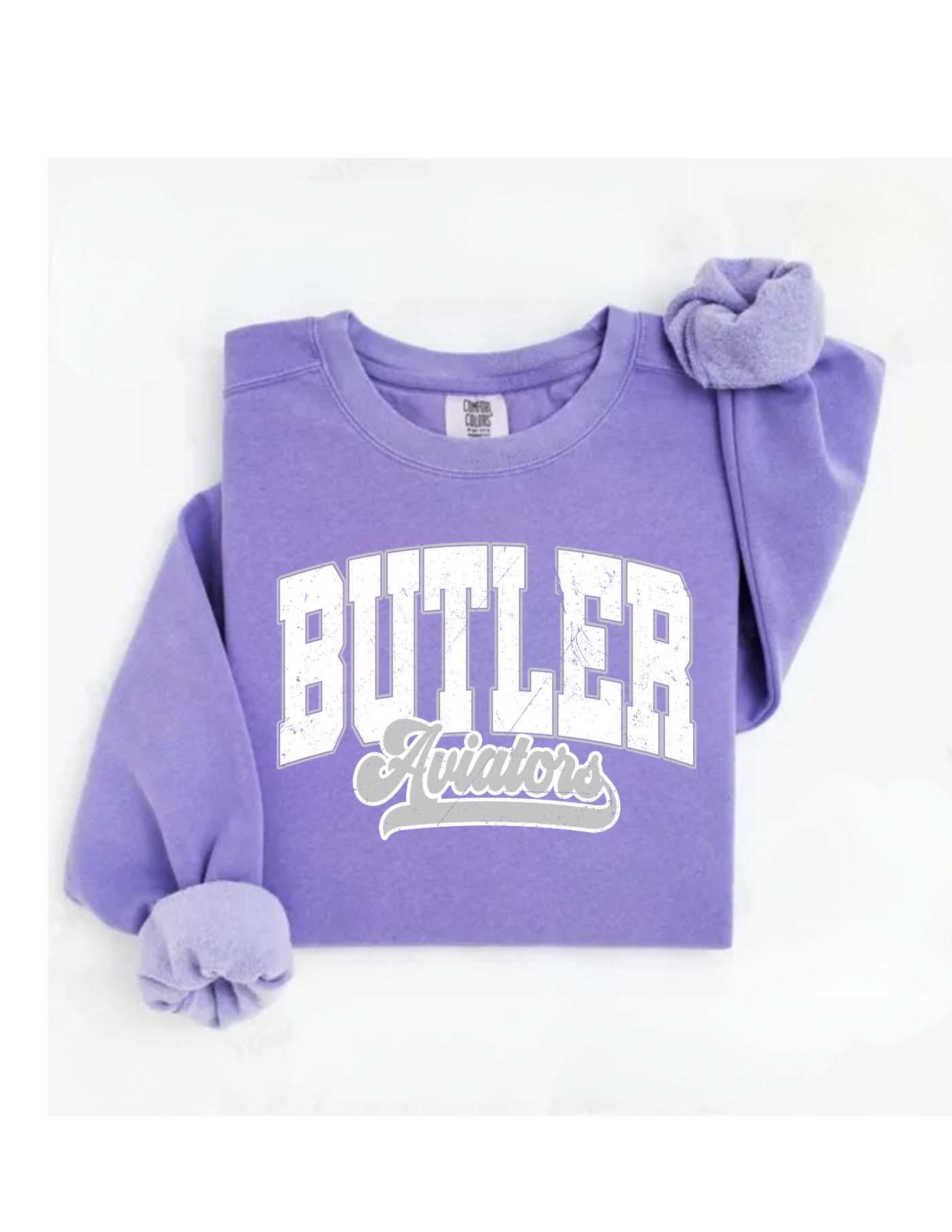 Butler Unisex garment-dyed sweatshirt