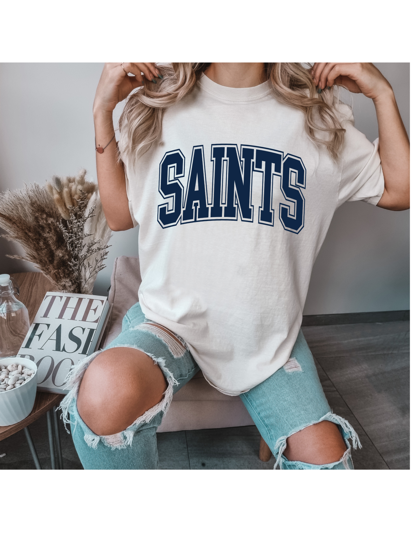 Saints Comfort Color Tee