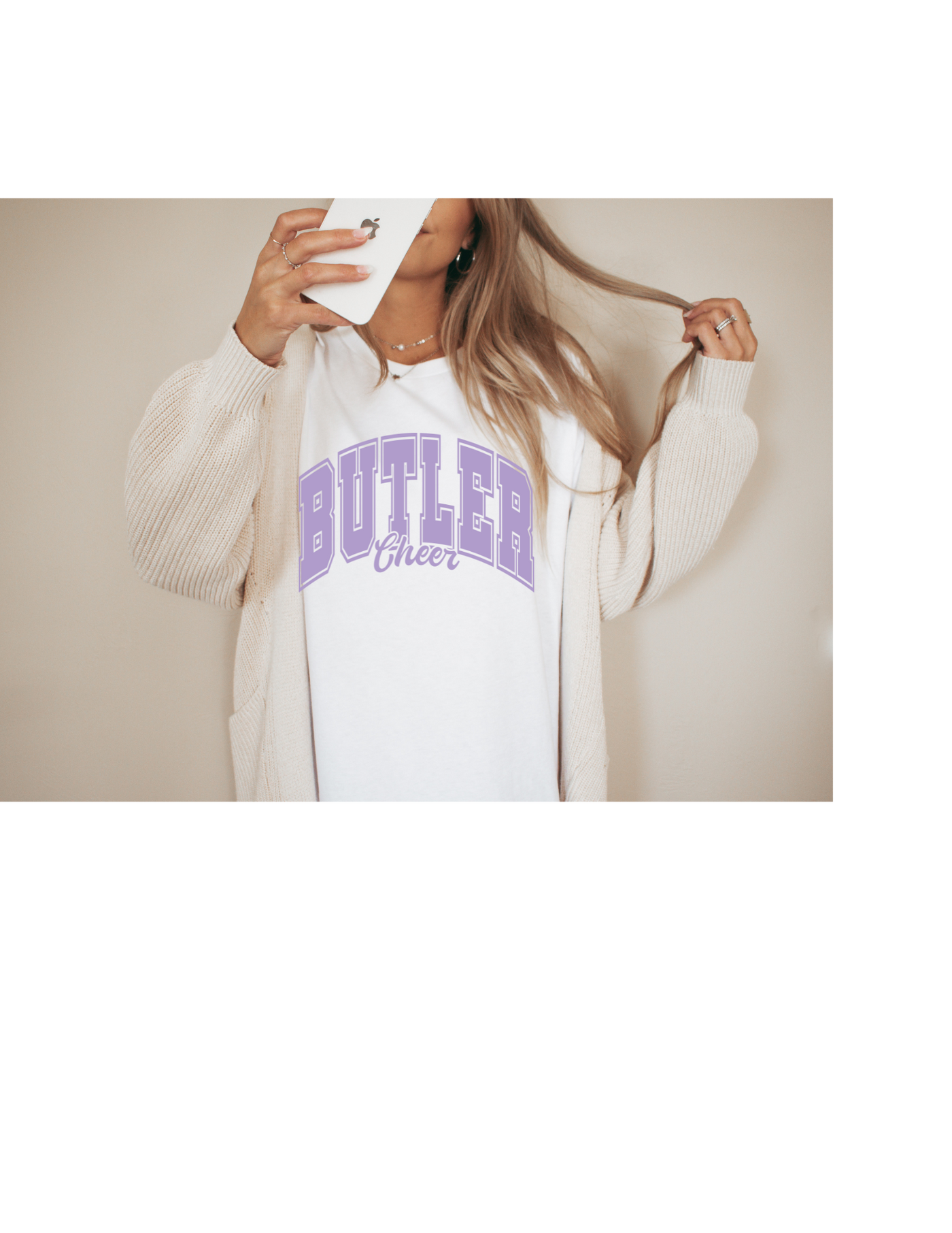 Butler Cheer Unisex t-shirt