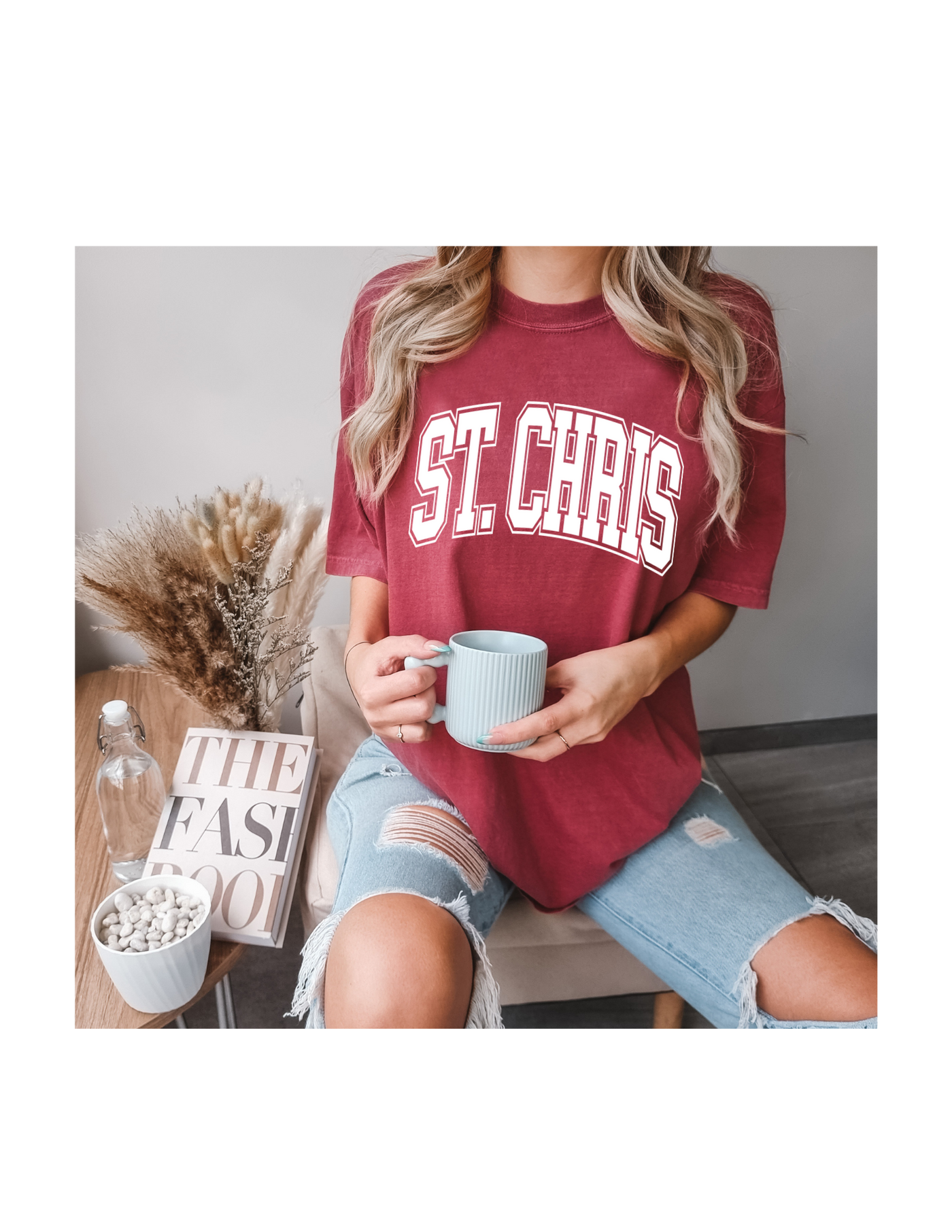 St. Chris Comfort Color Tee