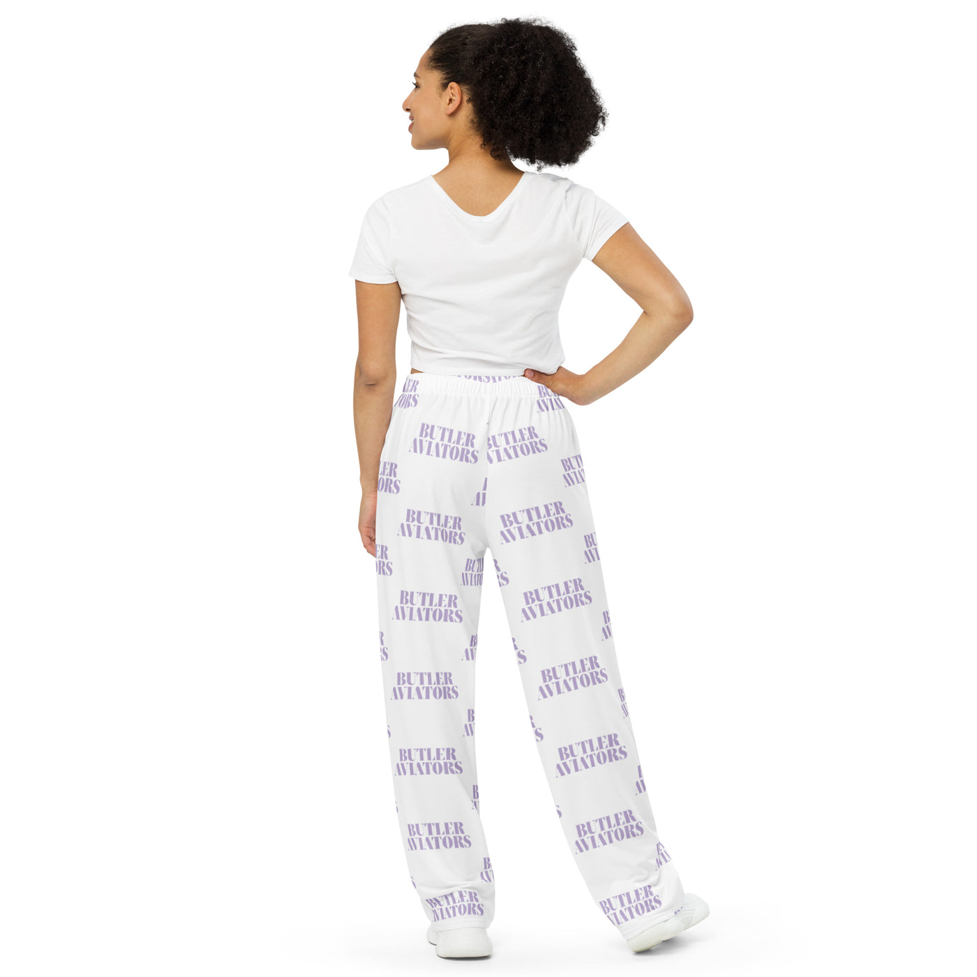 Butler Aviators All-over print unisex wide-leg pants