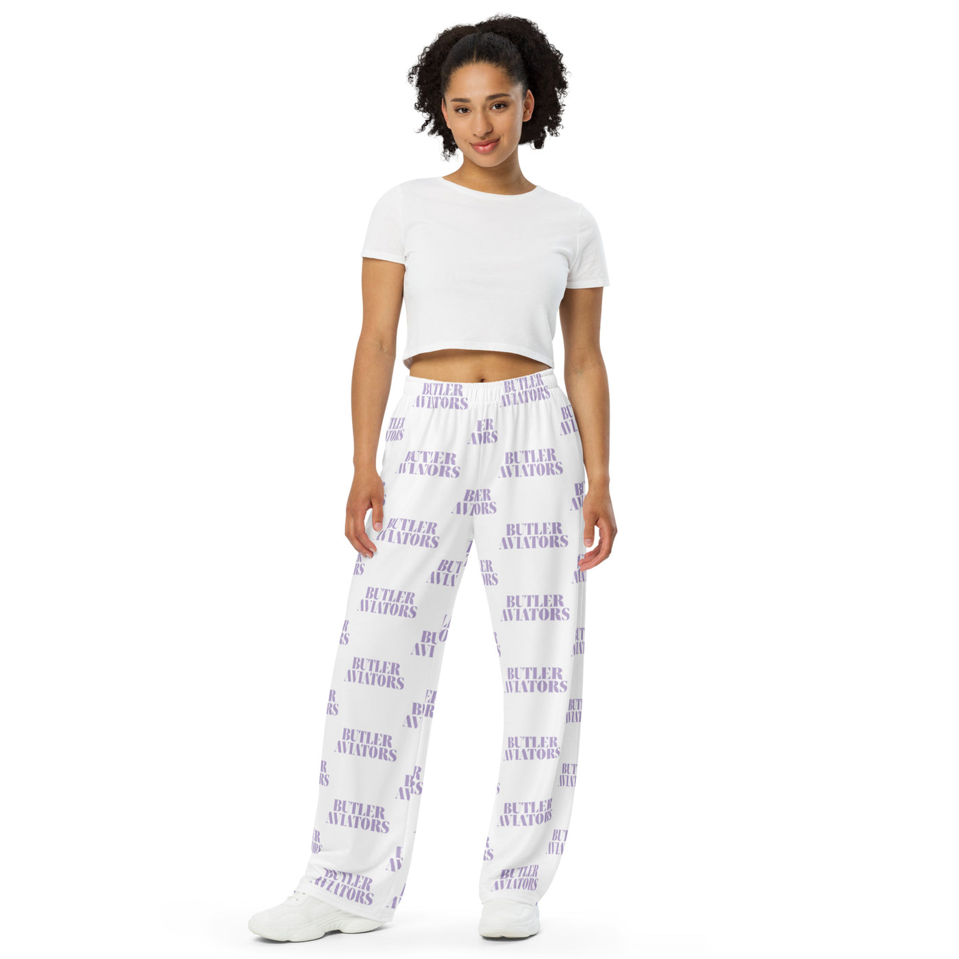 Butler Aviators All-over print unisex wide-leg pants