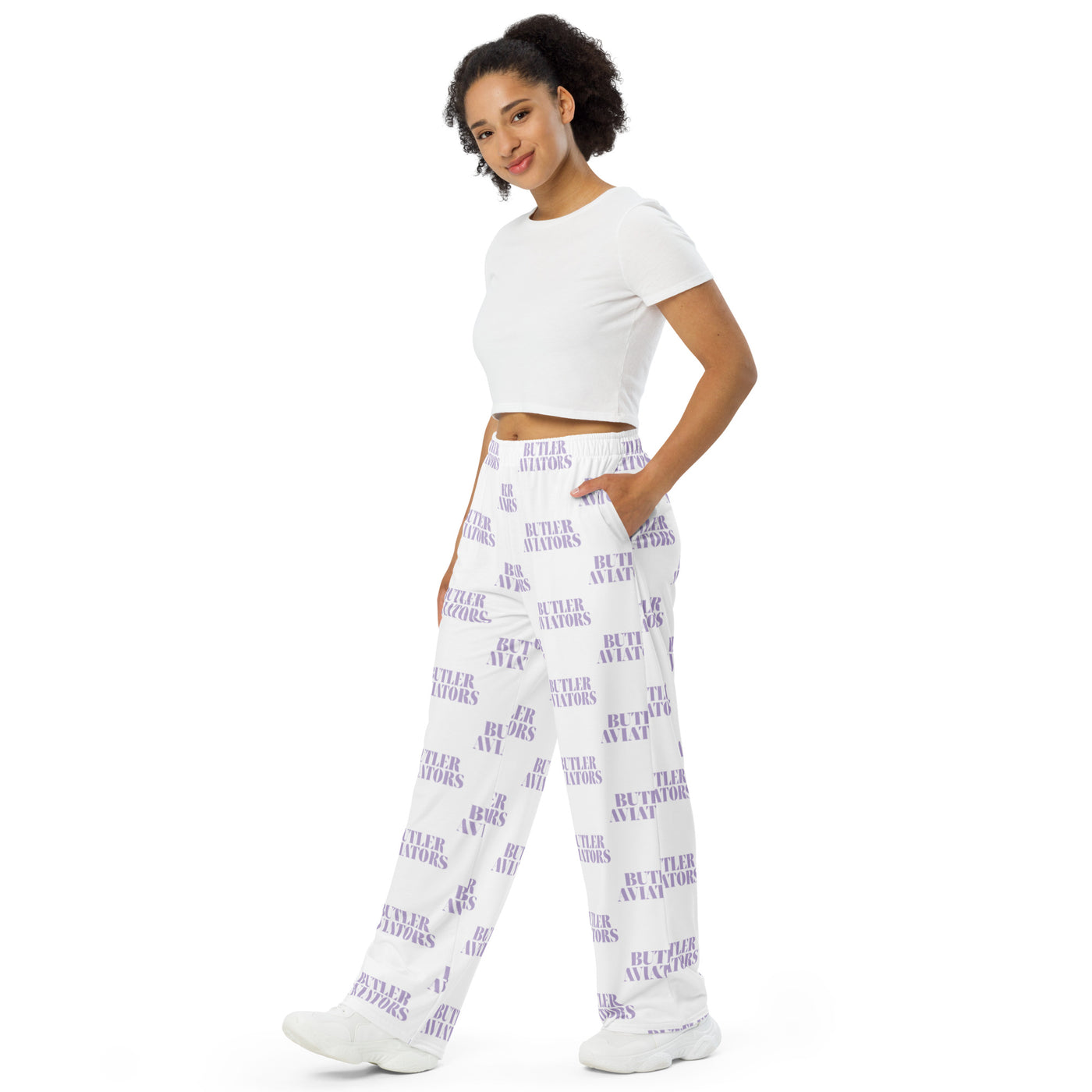 Butler Aviators All-over print unisex wide-leg pants