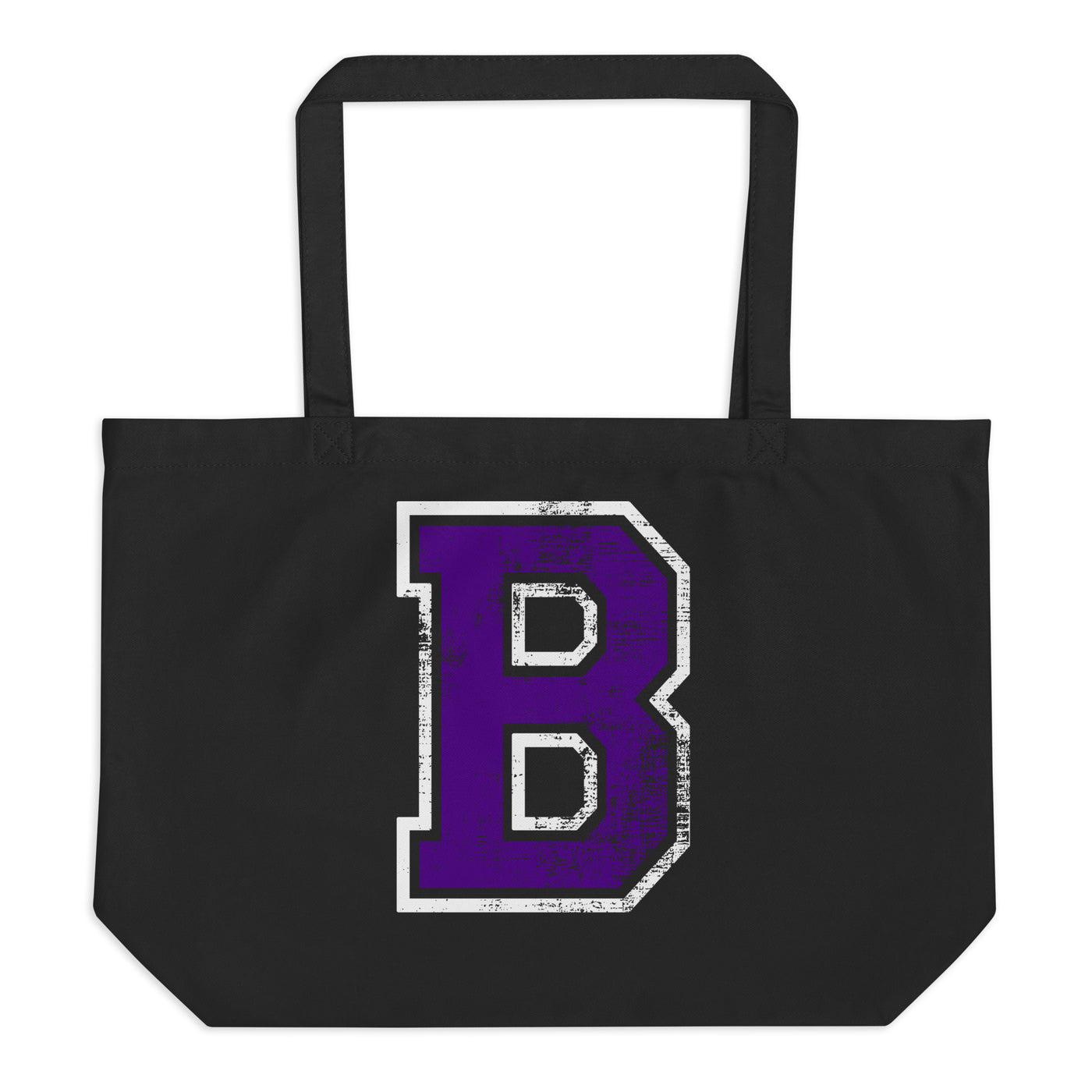 B Large organic tote bag