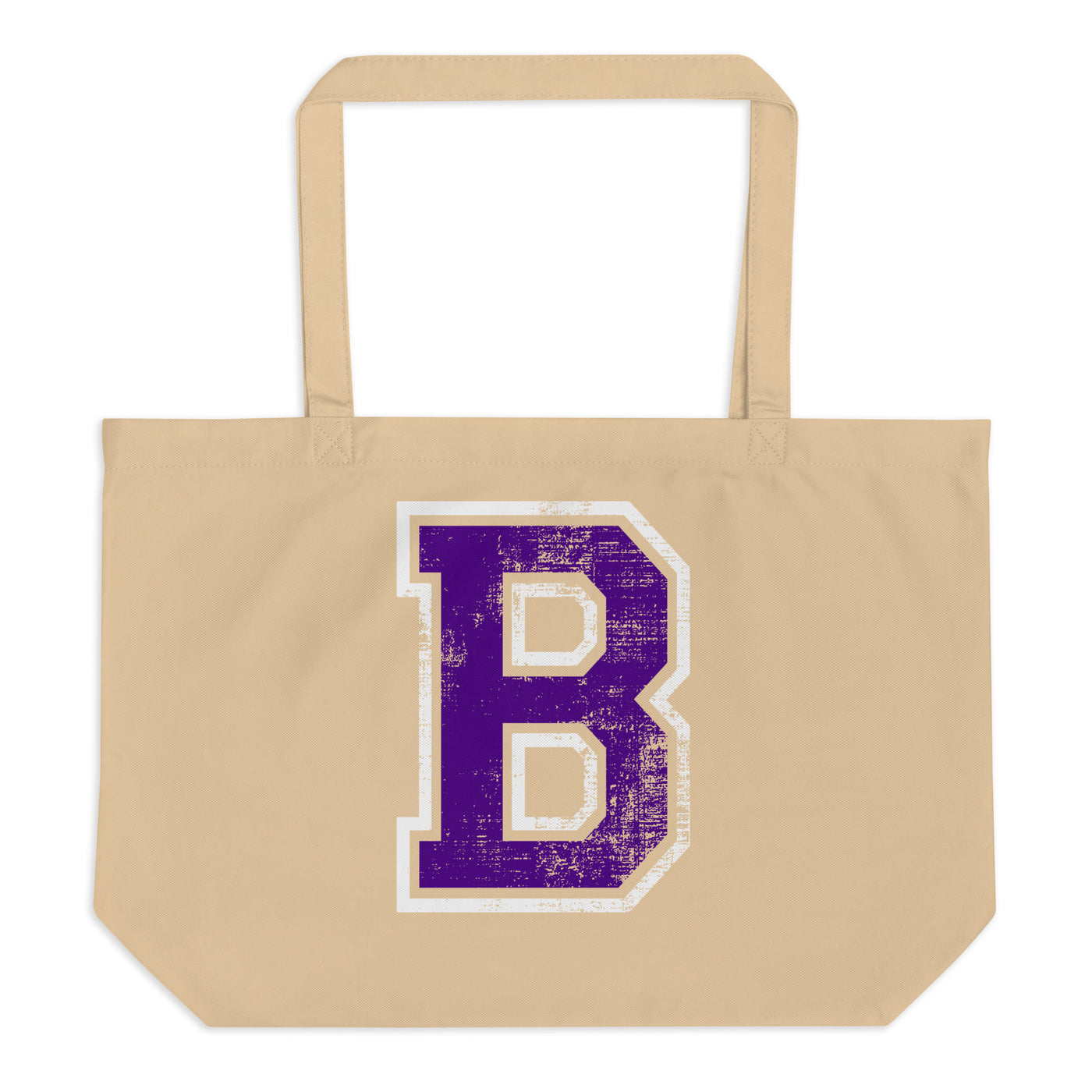 B Large organic tote bag