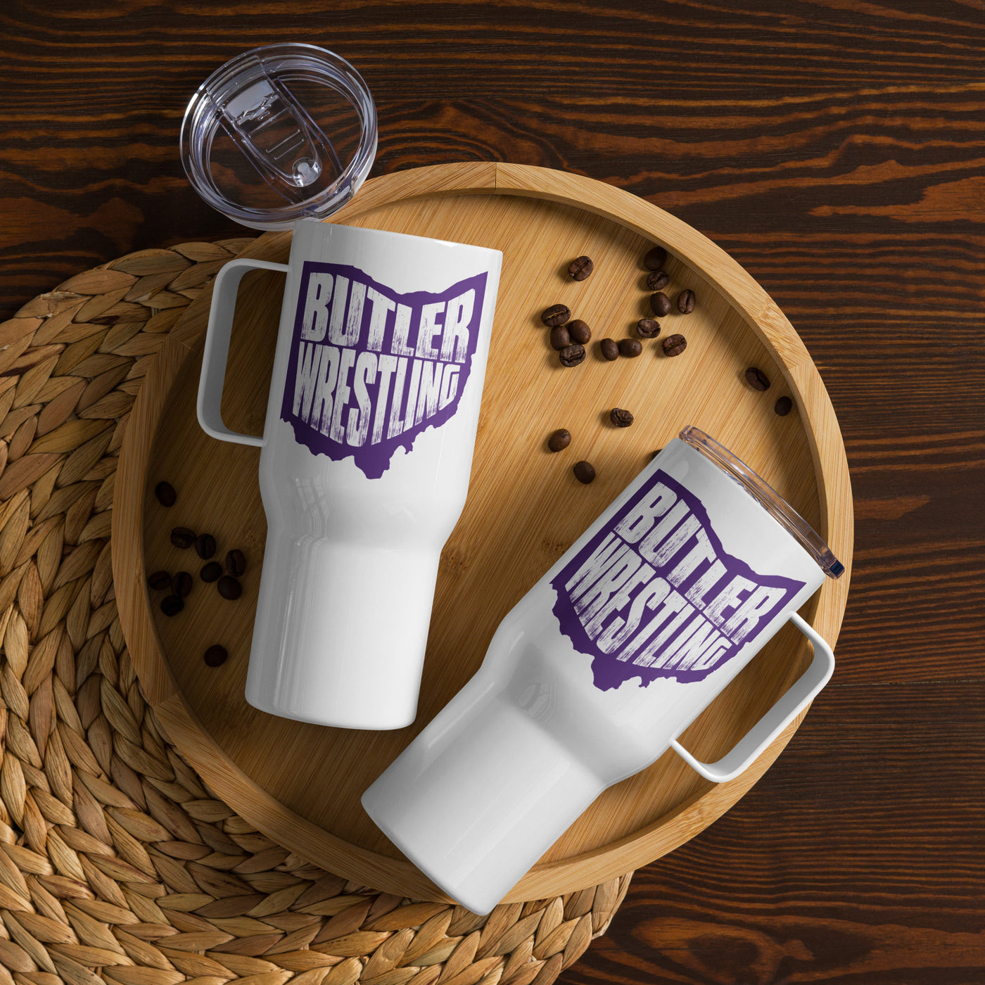 Butler Travel mug with a handle