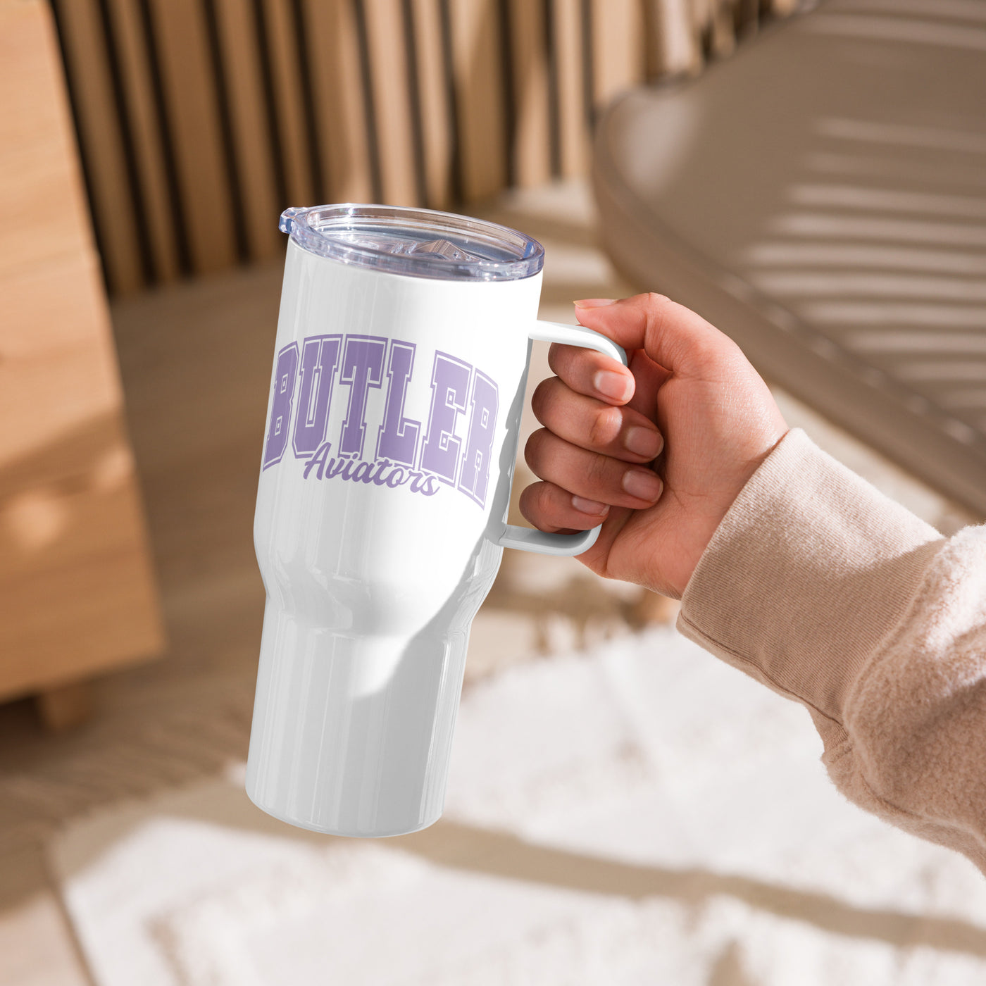 Butler Travel mug with a handle