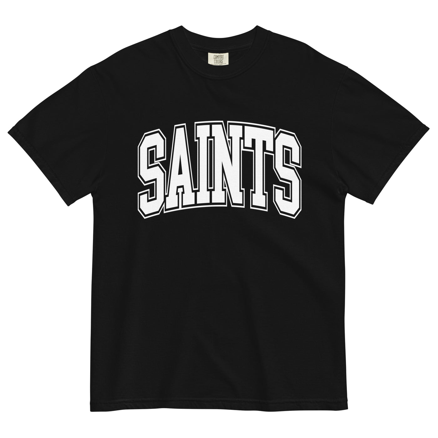 Saints Unisex garment-dyed heavyweight t-shirt