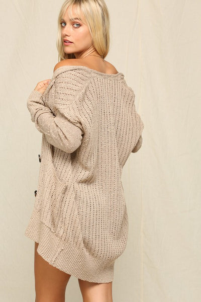 Chunky Knit Cardigan