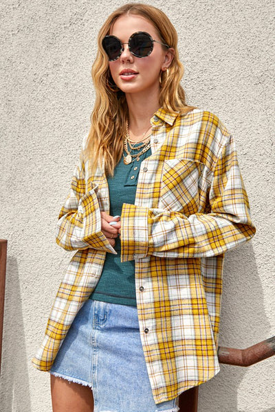 Super Soft Mustard Flannel