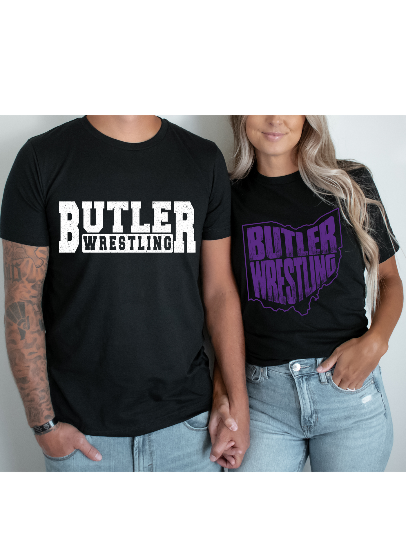 Butler Wrestling Purple Unisex t-shirt