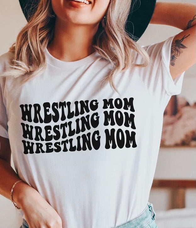 Wrestling Mom Women's Relaxed T-Shirt