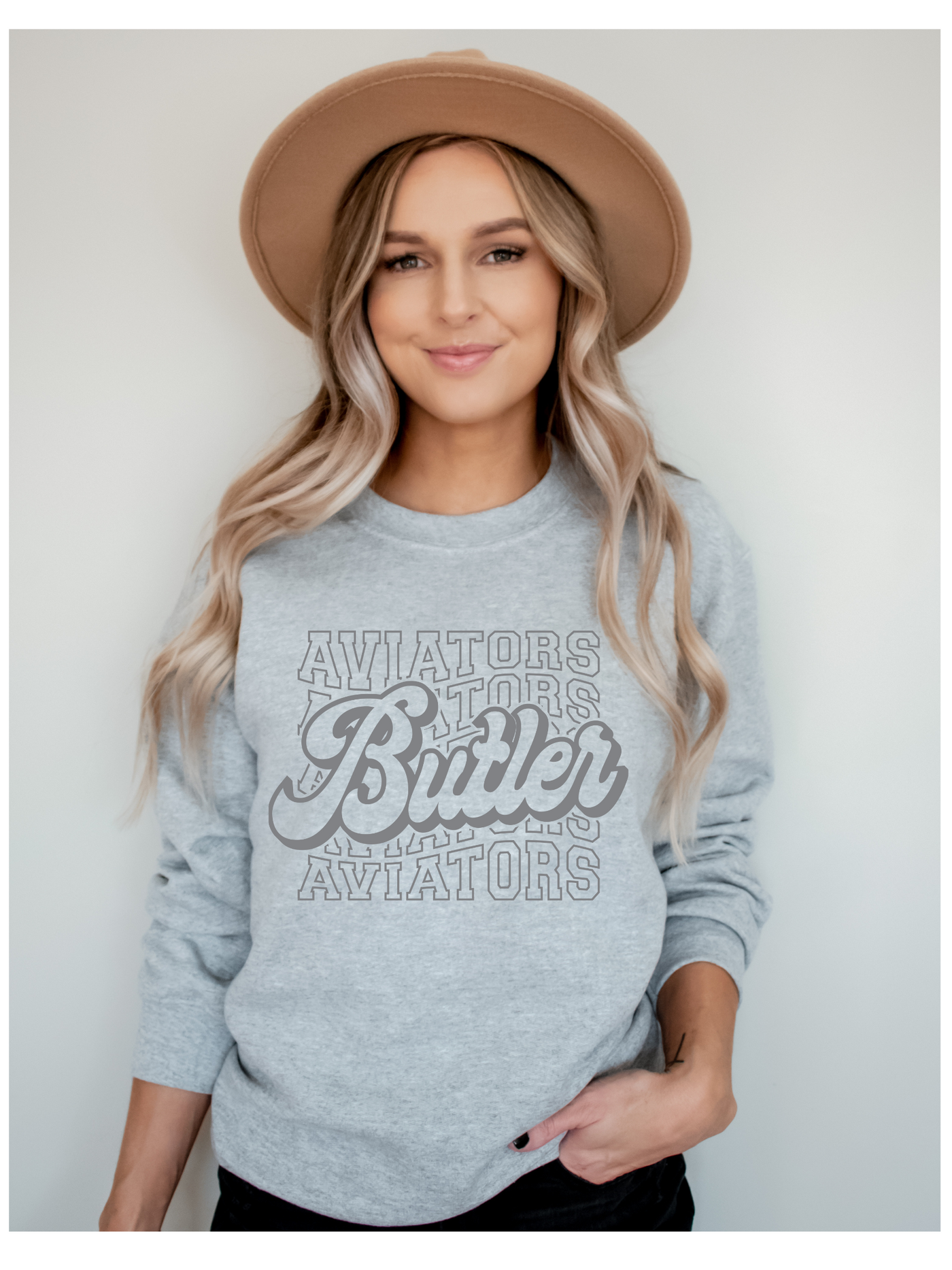 Crew Neck Butler Unisex Sweatshirt