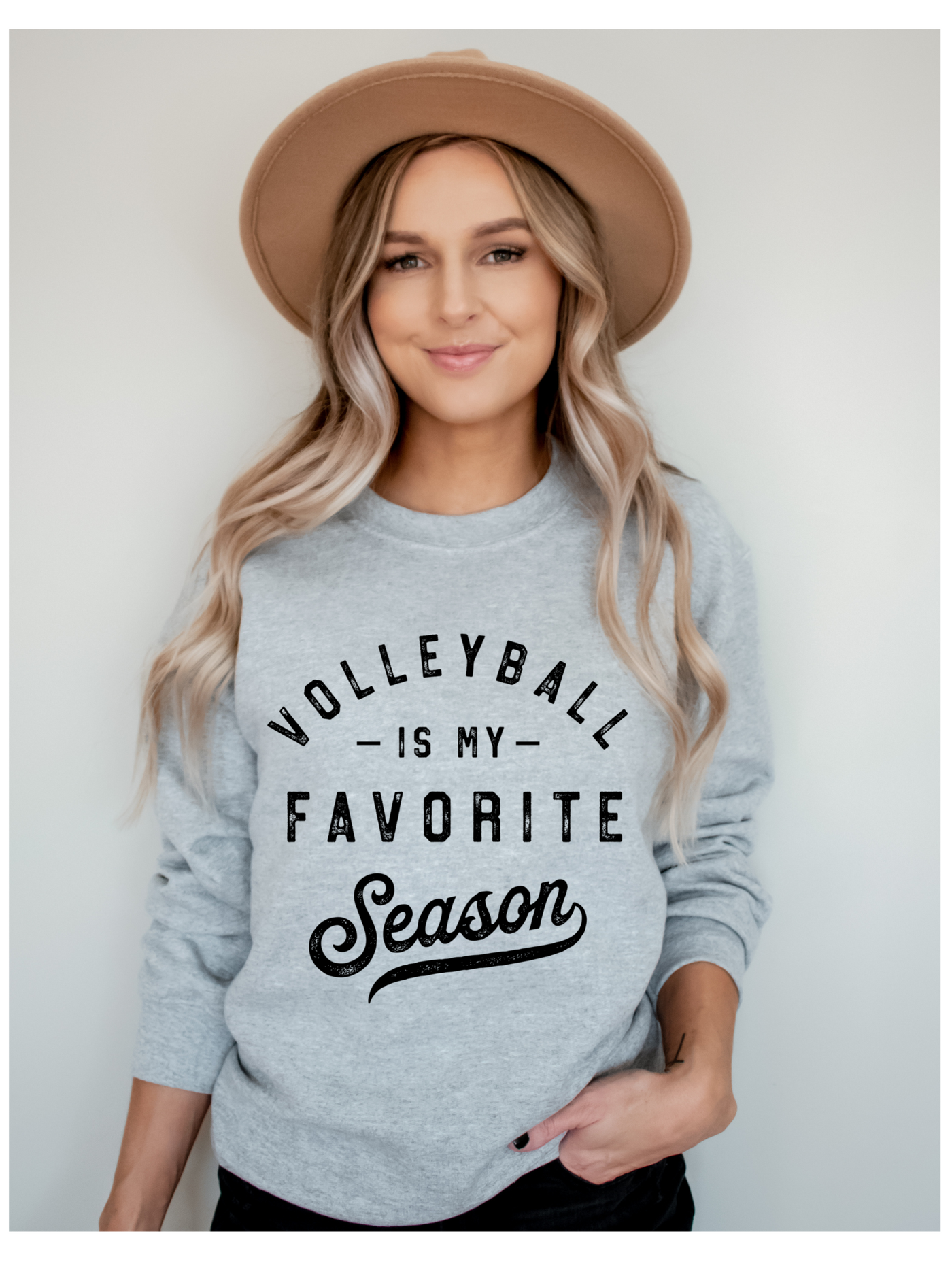 Volleyball Is My Favorite Unisex Sweatshirt