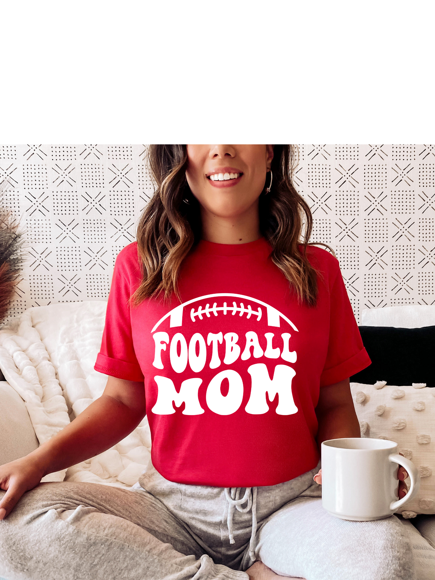 Go Red Football Unisex t-shirt