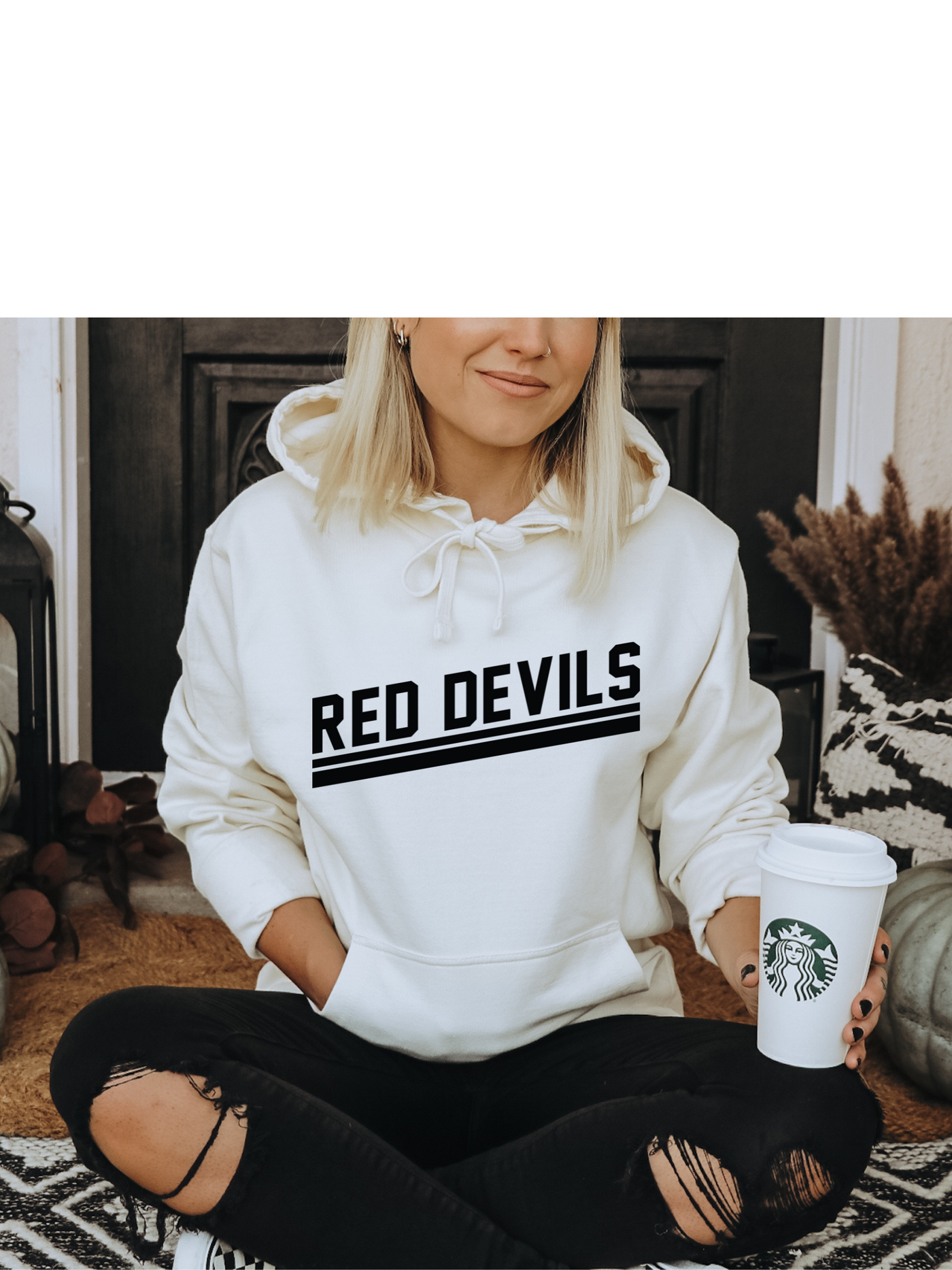 Red Devils Unisex midweight hoodie