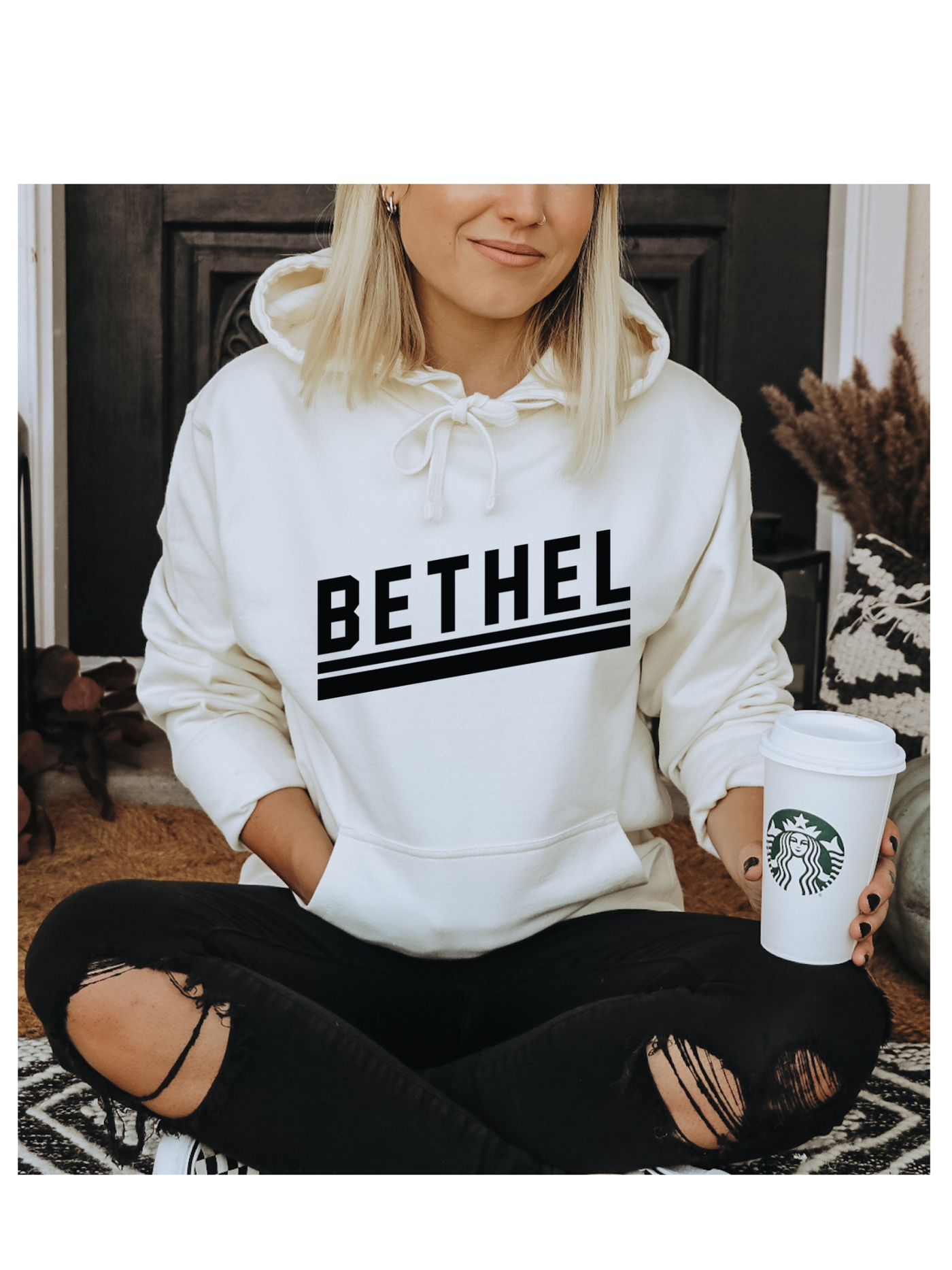 Bethel Unisex midweight hoodie