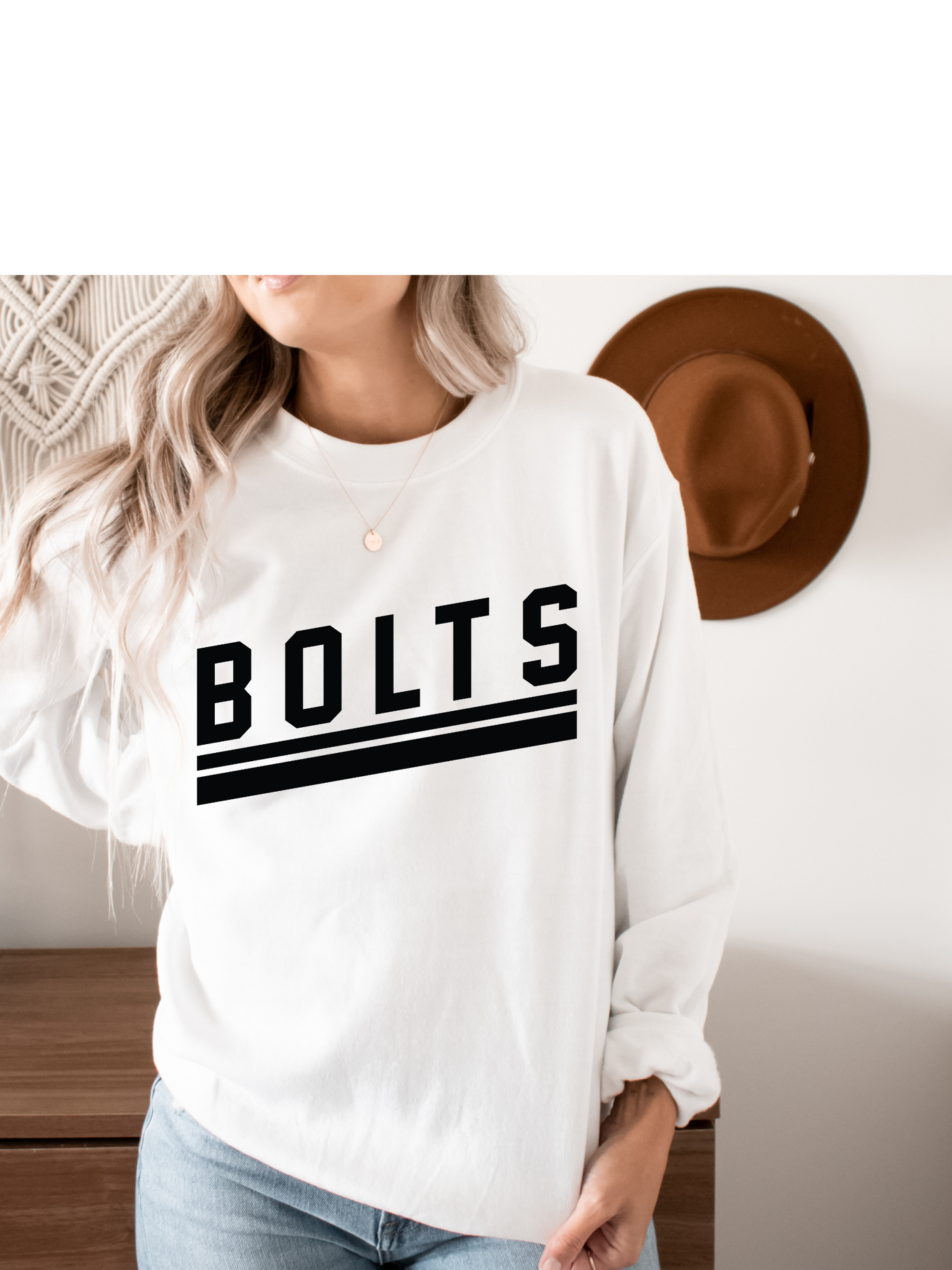 Bolts Unisex Sweatshirt