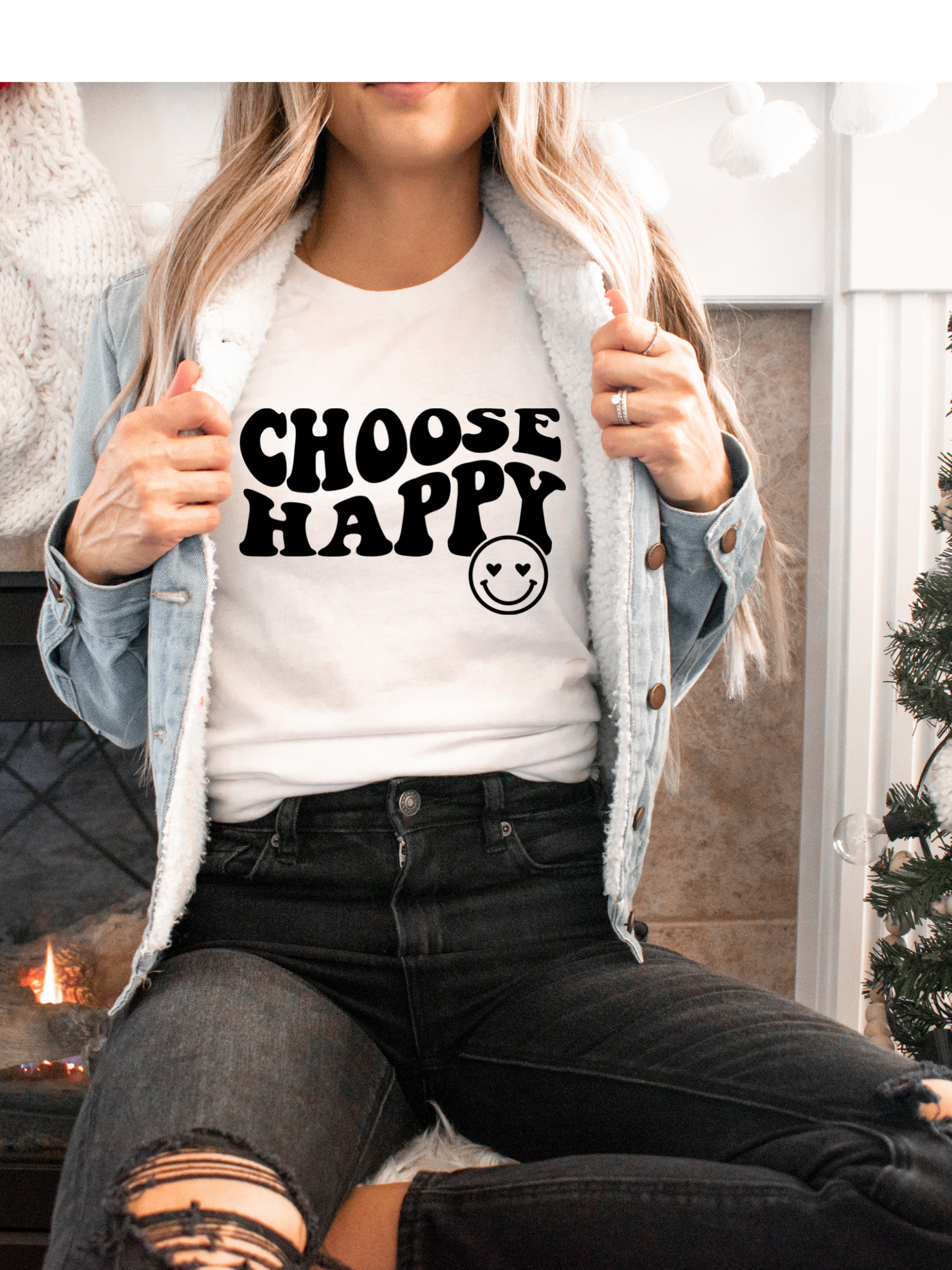 Choose Happy Women's Relaxed T-Shirt