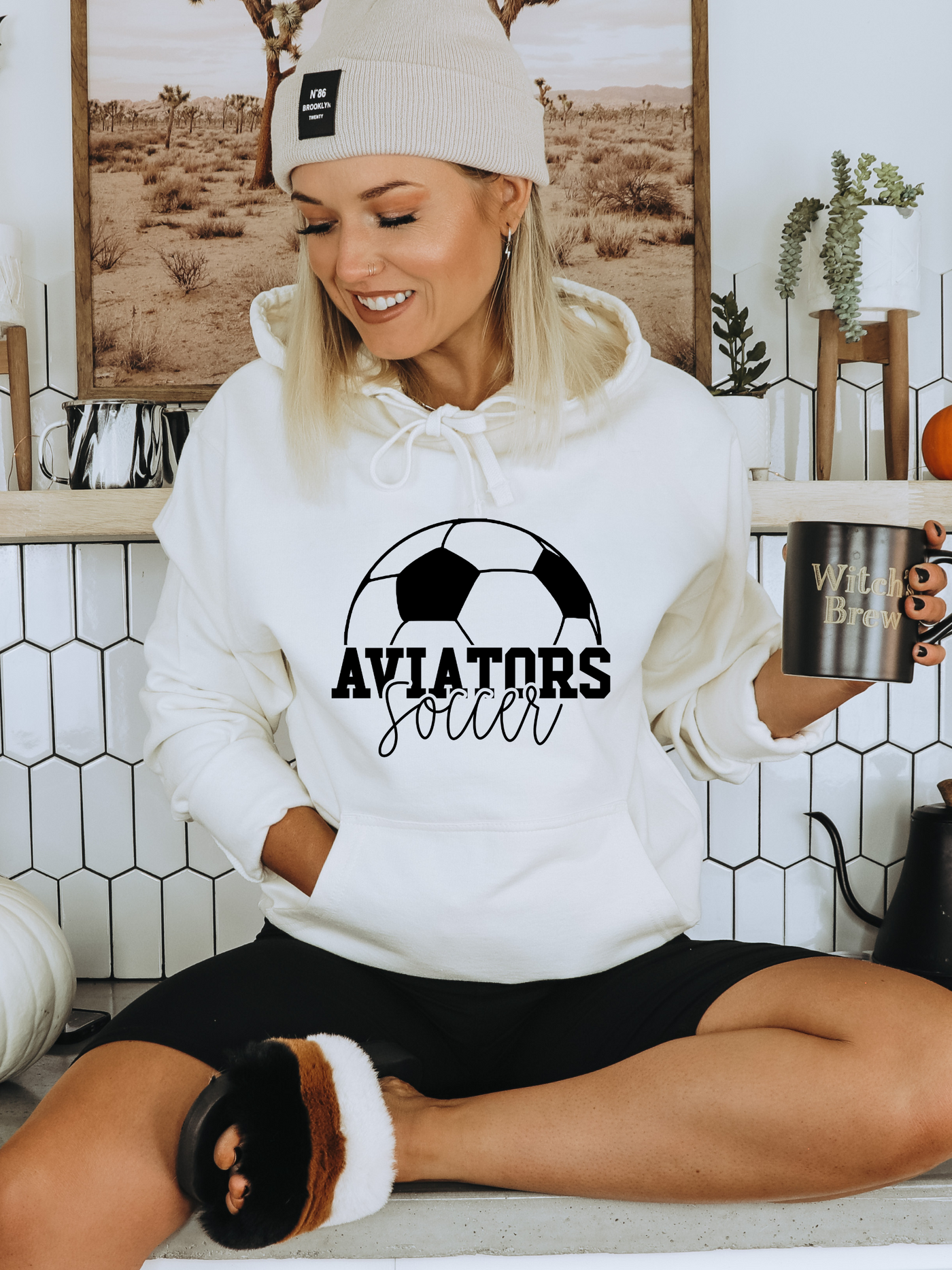 Aviator Soccer Unisex Hoodie