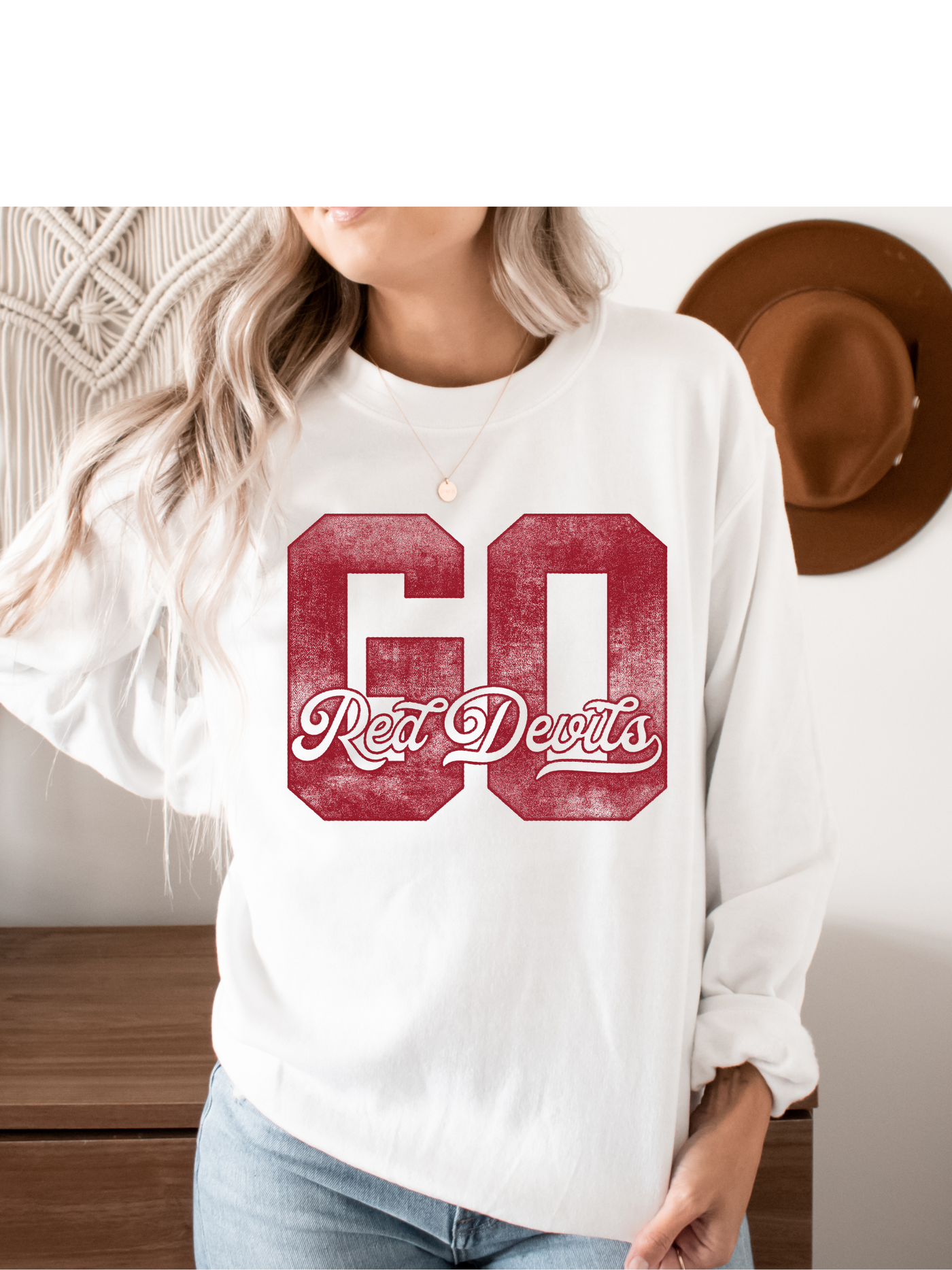 Go Red Devils Unisex Sweatshirt