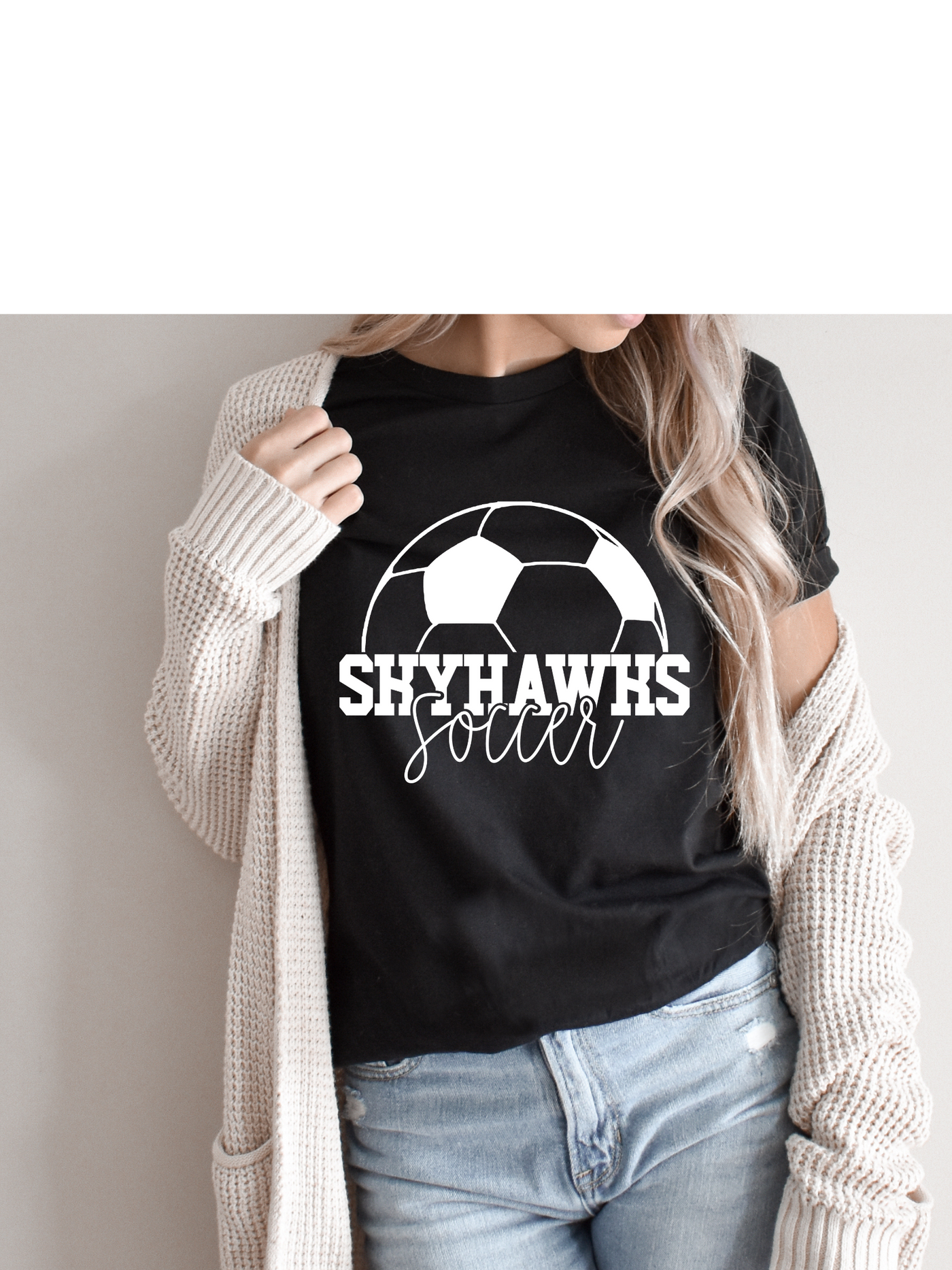 Skyhawks Soccer Unisex t-shirt