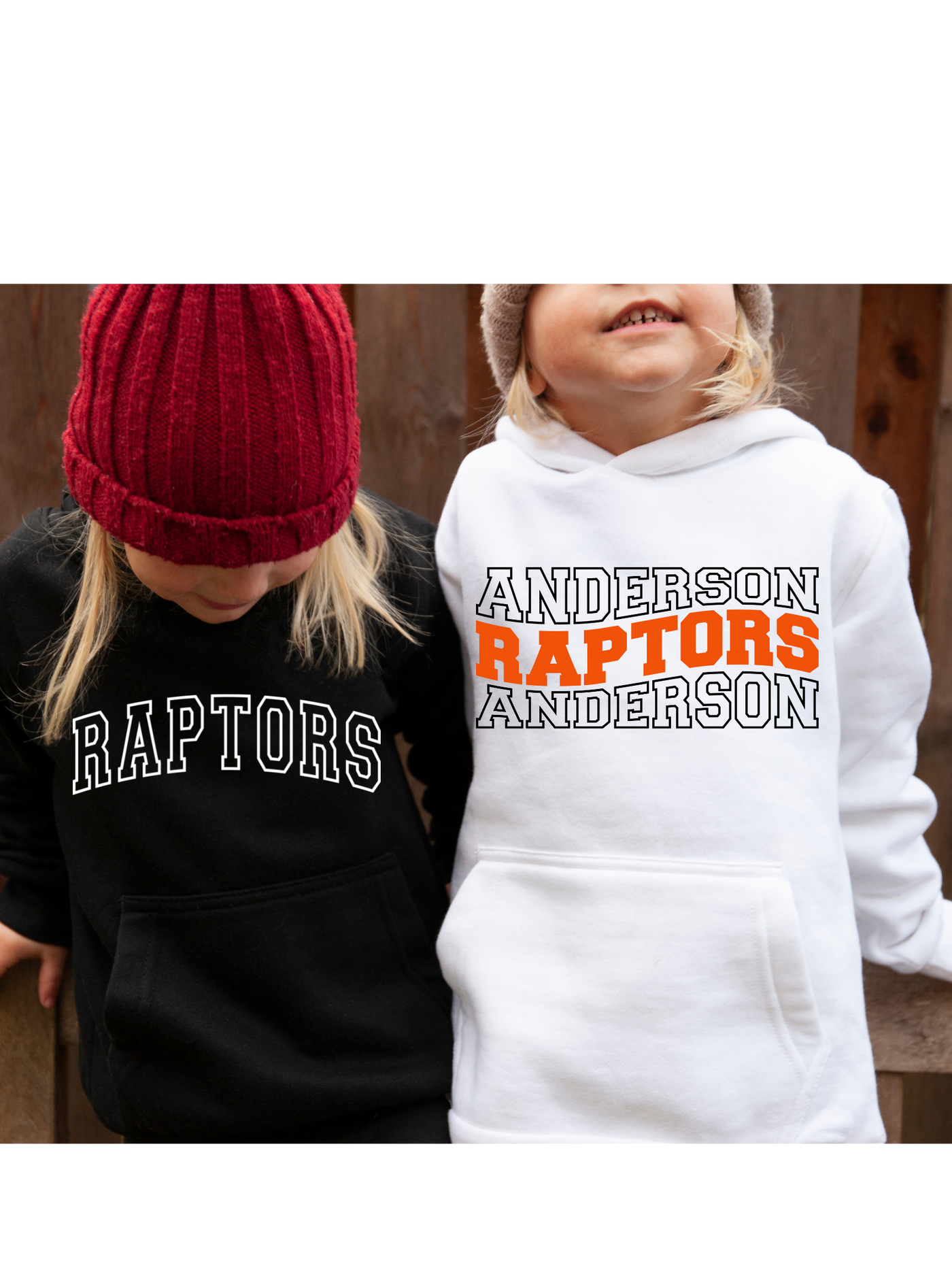 Kids Raptors fleece hoodie