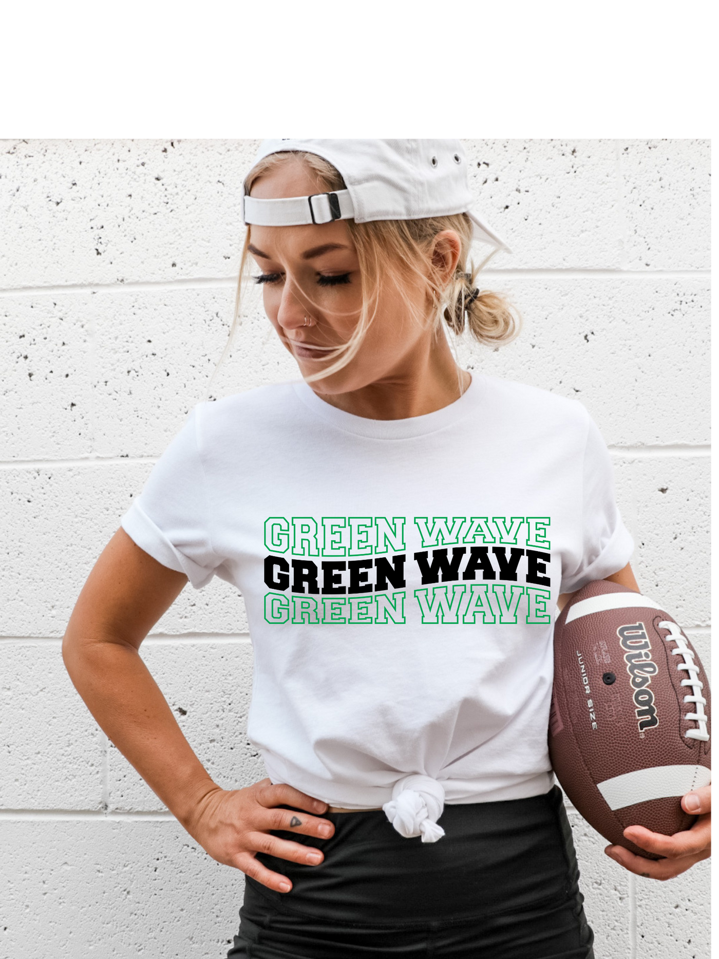 Green Wave Unisex t-shirt