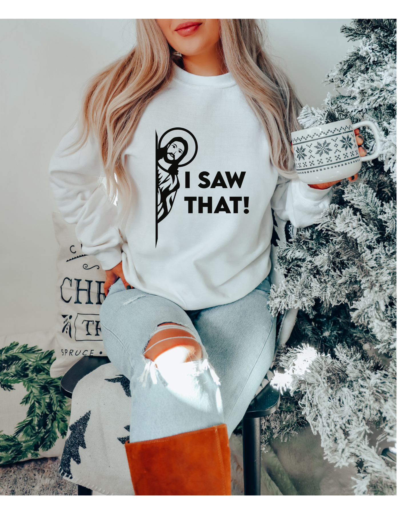 I Saw That Unisex Sweatshirt