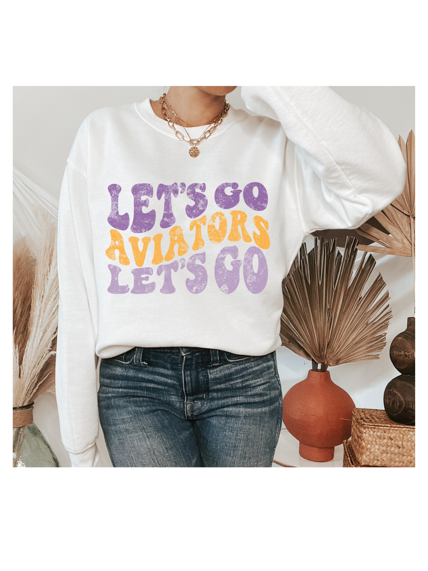 Let's Go Aviators Sweatshirt