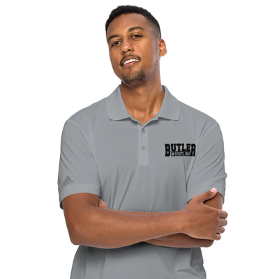 Embroidered Butler Wrestling Adidas Performance Polo Shirt