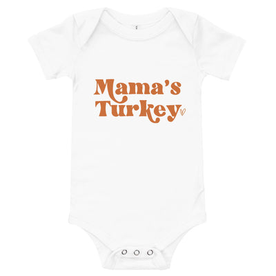 Mamas Turkey Baby short sleeve one piece