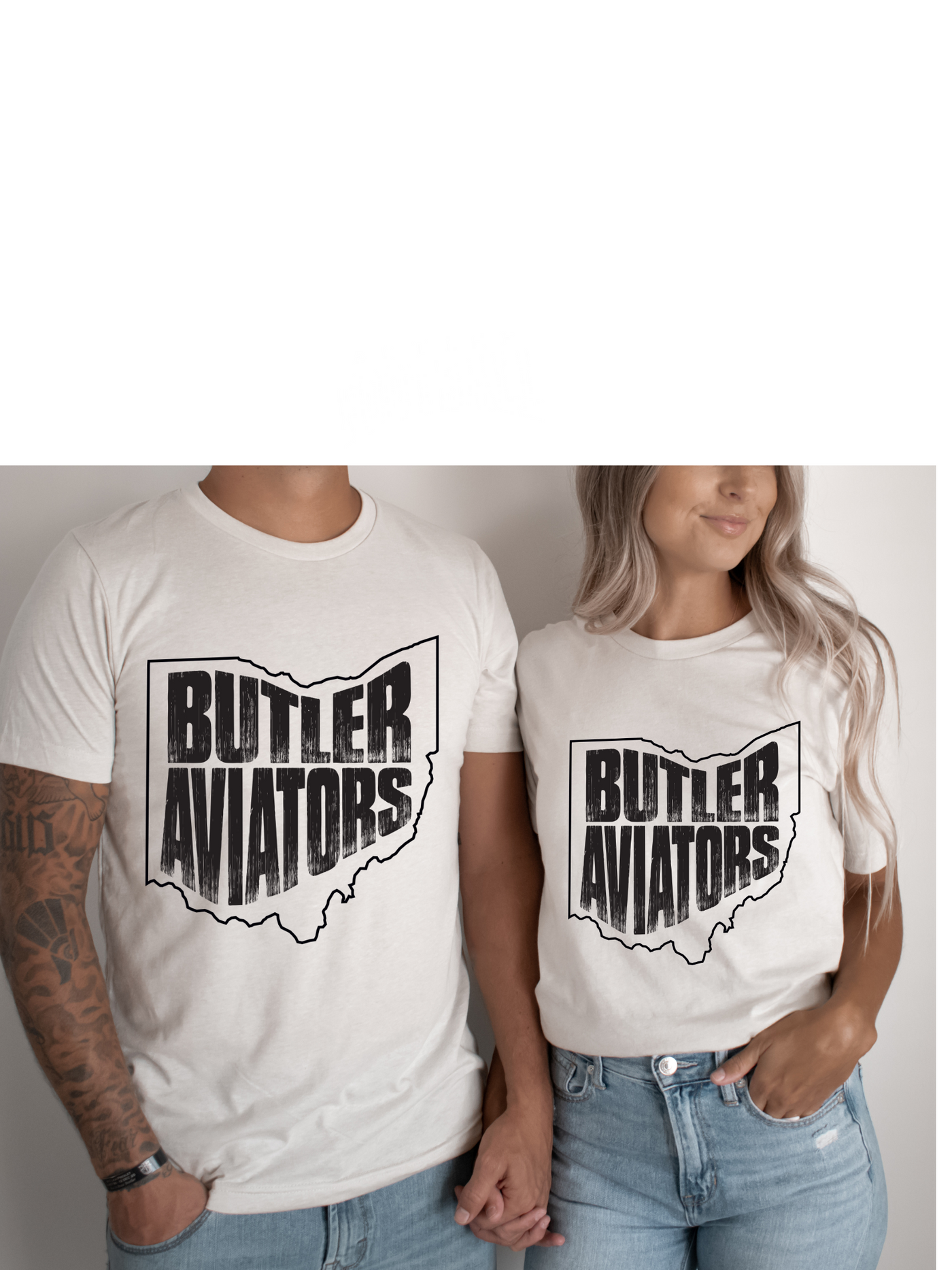 Butler Black Print Unisex t-shirt