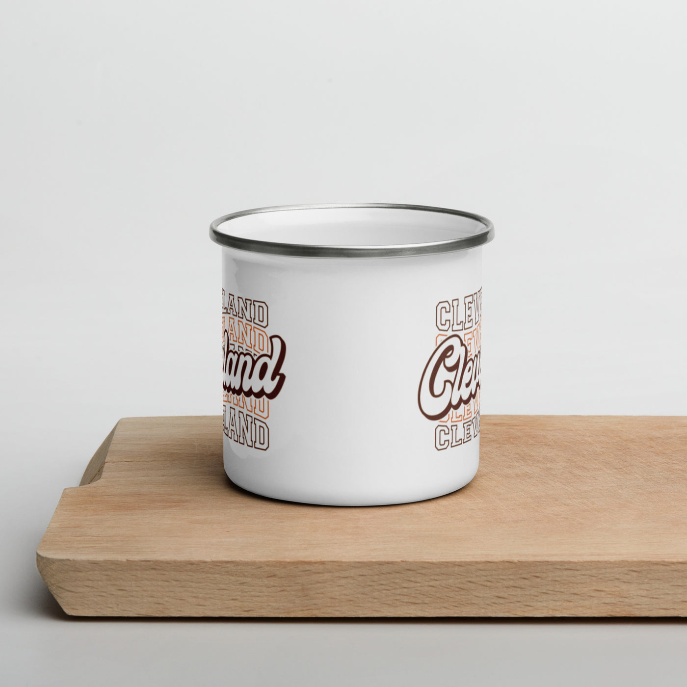Cleveland Enamel Mug