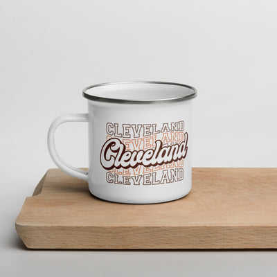 Cleveland Enamel Mug