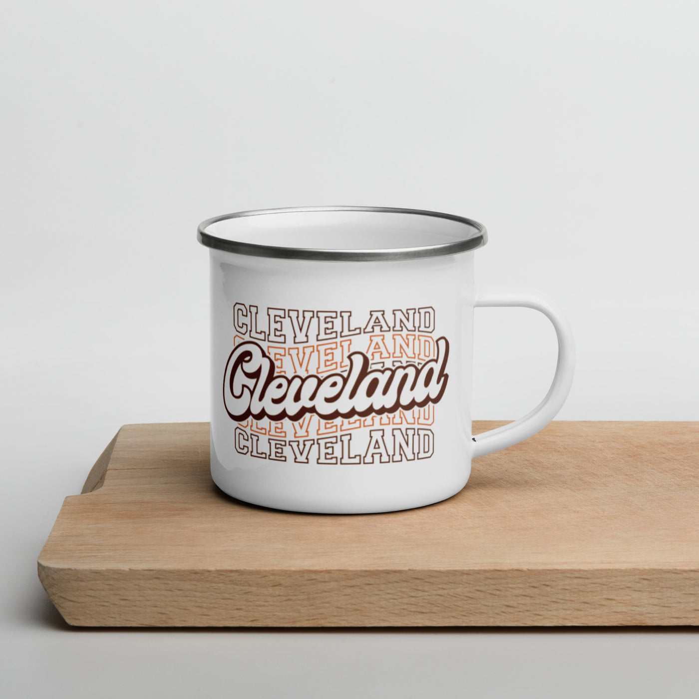 Cleveland Enamel Mug