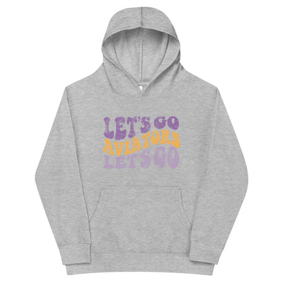 Youth Let's Go Aviators fleece hoodie