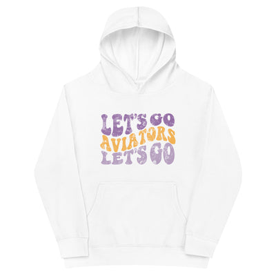 Youth Let's Go Aviators fleece hoodie