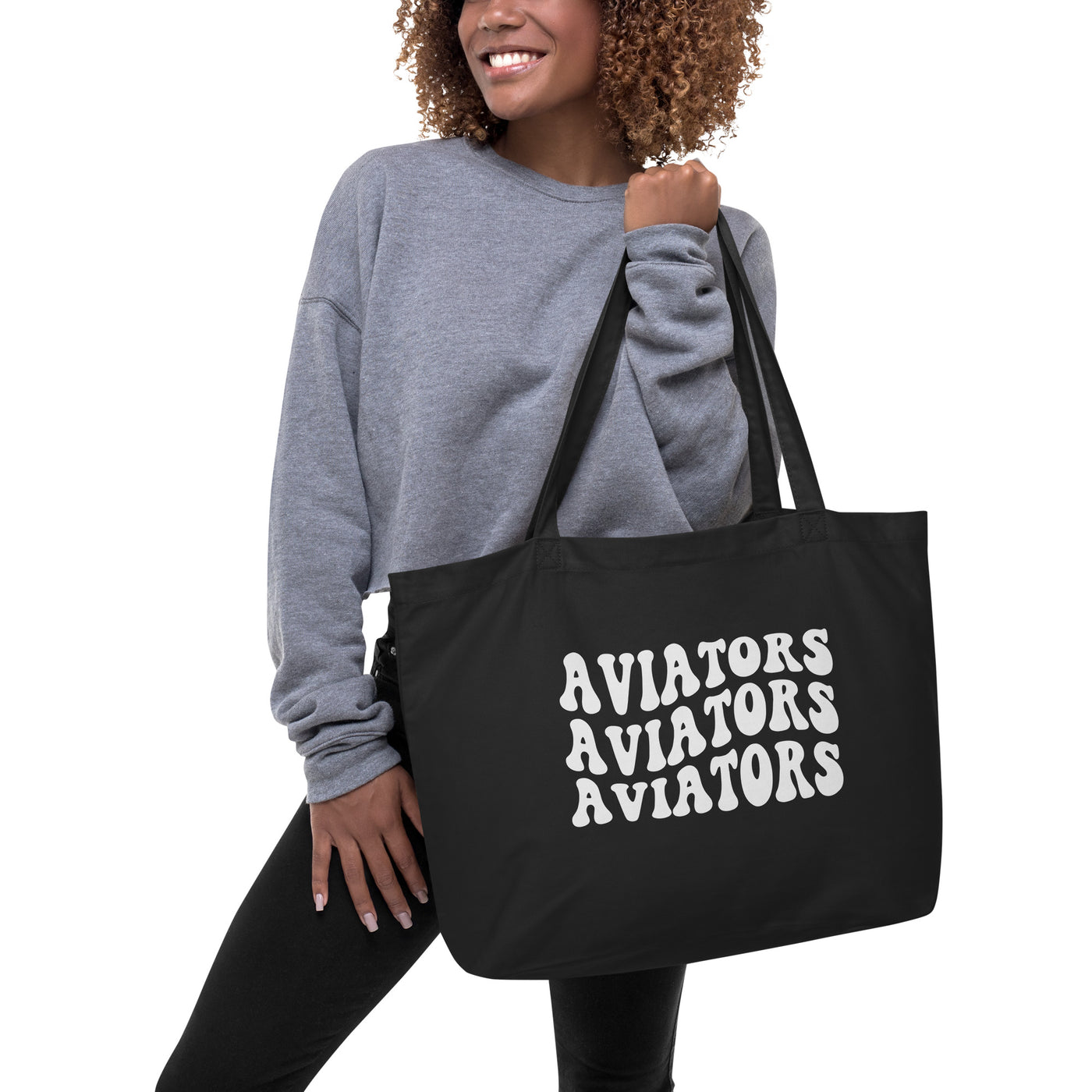 Aviators Large organic tote bag