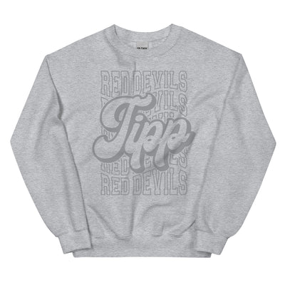 Tipp Gray Ink Unisex Sweatshirt