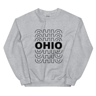 Stacked Ohio Unisex Sweatshirt