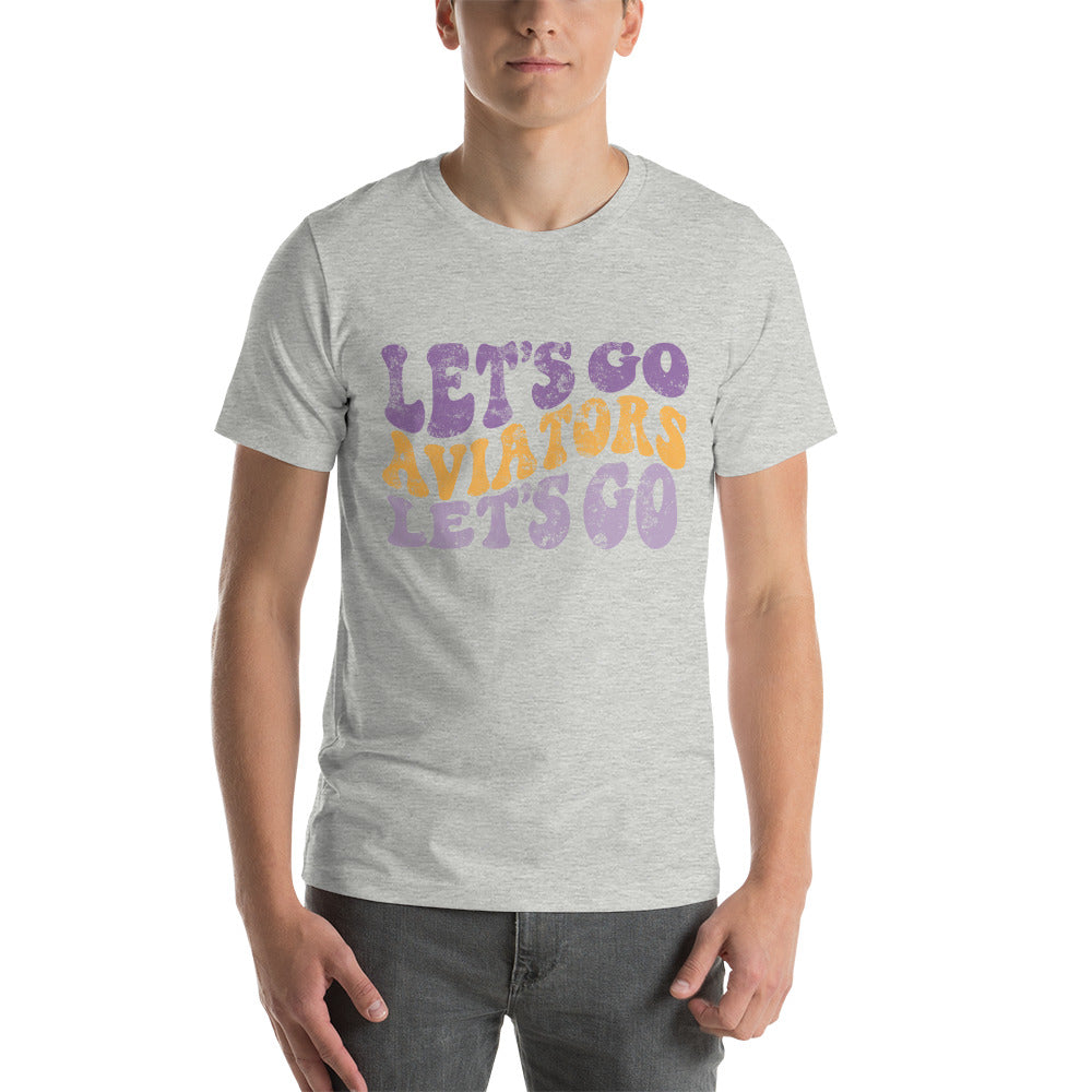 Aviators Let's Go Unisex t-shirt