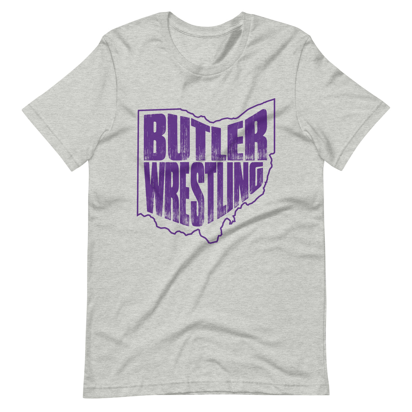 Butler Wrestling Purple Unisex t-shirt